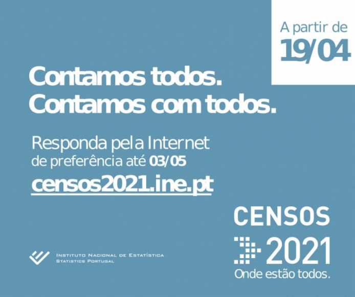 In&iacute;cio Censos 2021 - 5 de Abril