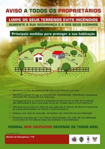 Aviso aos Propriet&aacute;rios de Terrenos